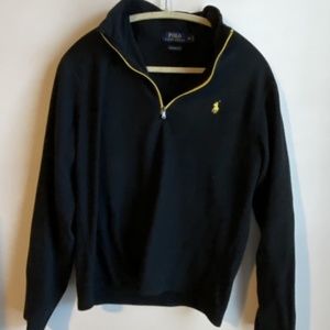 Men's Polo Quarter Zip Pullover
